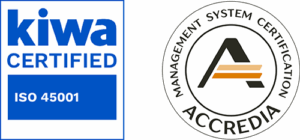 Certificazione di conformità alla norma UNI EN ISO 45001 per la progettazione, installazione e manutenzione di impianti di telecomunicazioni e speciali.